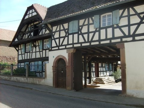 Maison alsacienne  Berstett en Alsace